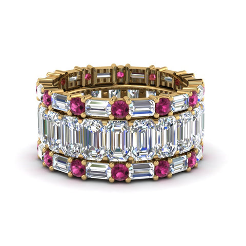 emerald-cut-eternity-band-with-matching-baguette-and-round-with-with-pink-sapphire-in-14K-yellow-gold-FD8331BGSADRPI-NL-YG_304fa91f-cad6-40db-9c1d-63d51b9a670f