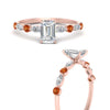 Load image into Gallery viewer, emerald-cut-floating-marquise-accent-orange-sapphire-engagement-ring-in-rose-gold-FDEWB9398EMRGSAORANGEL3-NL-RG_e1a2e62a-082c-40ba-9606-425d90f47bd9?v=1756375278