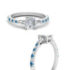 Load image into Gallery viewer, Delicate Antique Pave Emerald Cut Diamond Ring