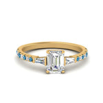 Load image into Gallery viewer, Delicate Antique Pave Emerald Cut Diamond Ring
