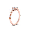 Load image into Gallery viewer, Delicate Antique Pave Emerald Cut Diamond Ring