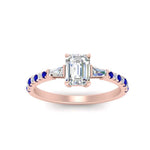 Load image into Gallery viewer, Delicate Antique Pave Emerald Cut Diamond Ring
