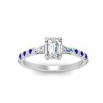 Load image into Gallery viewer, Delicate Antique Pave Emerald Cut Diamond Ring
