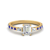 Load image into Gallery viewer, Delicate Antique Pave Emerald Cut Diamond Ring