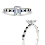 Load image into Gallery viewer, emerald-cut-french-pave-black-diamond-engagement-ring-in-white-gold-FD11408EMRGBLACKANGLE3-NL-WG_c72f4a63-cec4-4f4f-ae38-1f749f1b5285?v=1762849837

