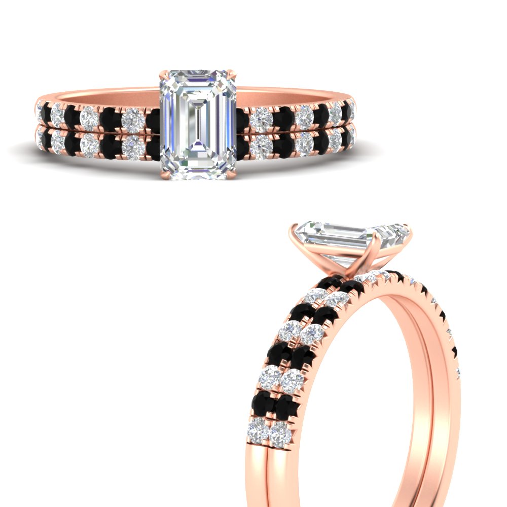 emerald-cut-french-pave-black-diamond-wedding-ring-set-in-rose-gold-FD11408EMGBLACKANGLE3-NL-RG?v=1763104252