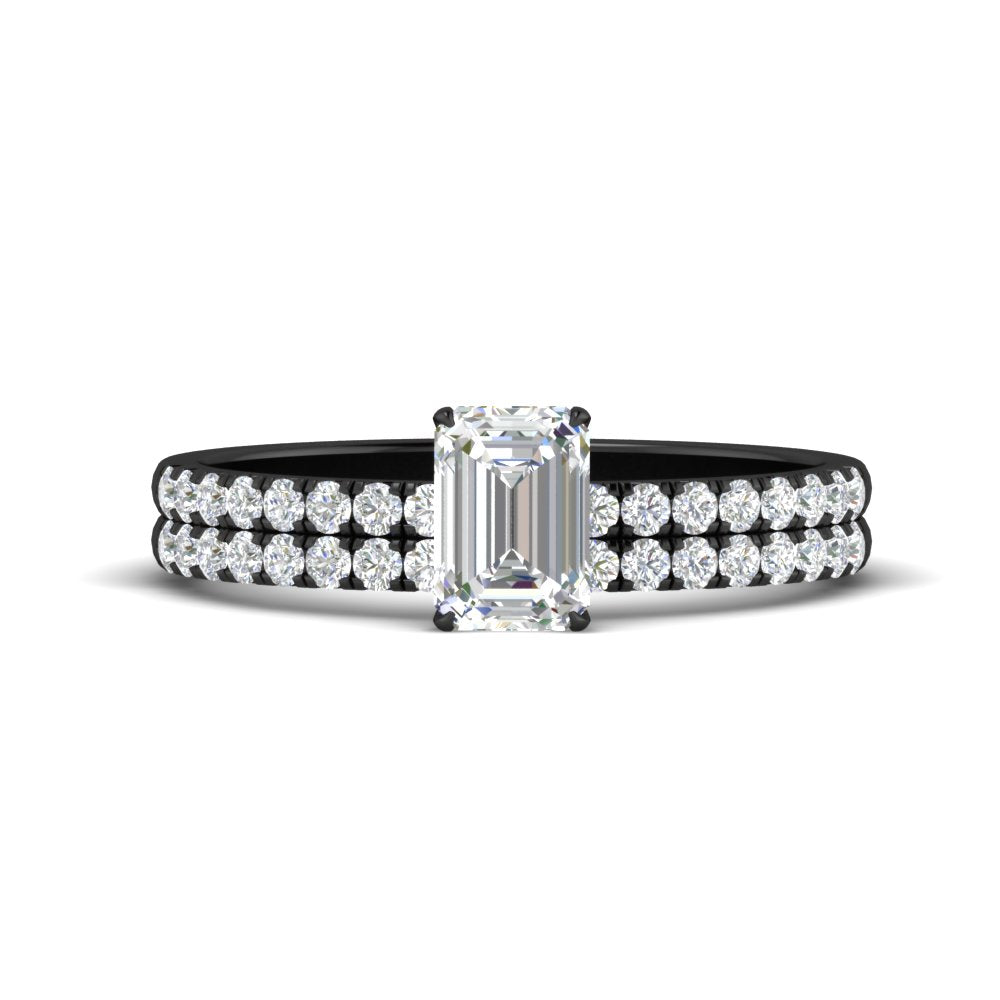 emerald-cut-french-pave-diamond-wedding-ring-set-in-black-gold-FD11408EM-NL-BG?v=1763104251