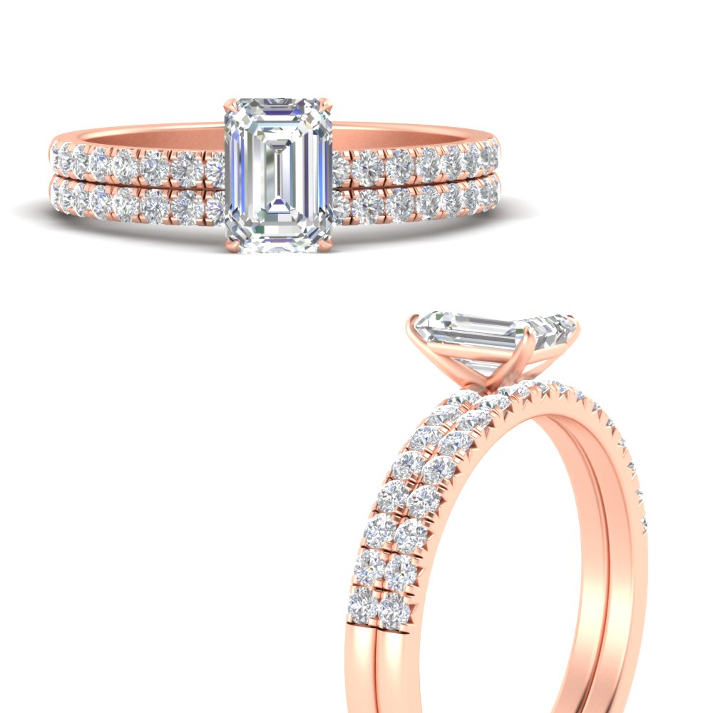 emerald-cut-french-pave-diamond-wedding-ring-set-in-rose-gold-FD11408EMANGLE3-NL-RG?v=1763104251