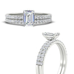 Load image into Gallery viewer, emerald-cut-french-pave-diamond-wedding-ring-set-in-white-gold-FD11408EMANGLE3-NL-WG?v=1763104251