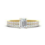 Load image into Gallery viewer, emerald-cut-french-pave-diamond-wedding-ring-set-in-yellow-gold-FD11408EM-NL-YG_45f4528f-9dee-43ae-82fb-0dcfabf4b0f7?v=1763104421
