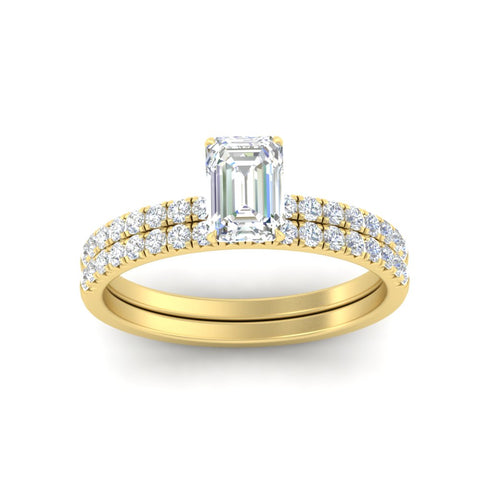 emerald-cut-french-pave-diamond-wedding-ring-set-in-yellow-gold-FD11408EMANGLE5-NL-YG?v=1763104251