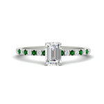 Load image into Gallery viewer, emerald-cut-french-pave-emerald-engagement-ring-in-white-gold-FD11408EMRGEMGR-NL-WG_3c63c9ad-332a-442b-94e0-0739e80a41da?v=1762849837
