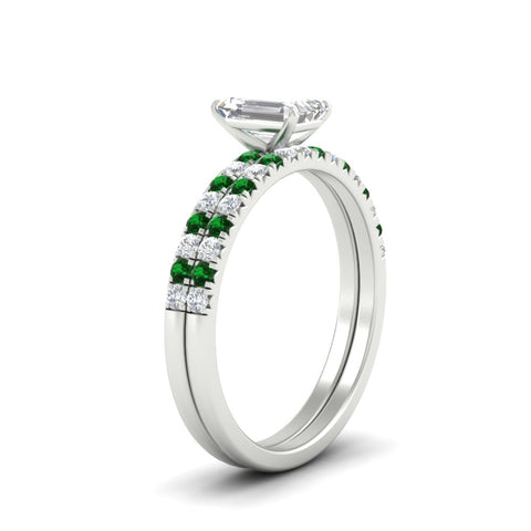 emerald-cut-french-pave-emerald-wedding-ring-set-in-white-gold-FD11408EMGEMGRANGLE2-NL-WG?v=1763104252