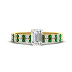 Load image into Gallery viewer, emerald-cut-french-pave-emerald-wedding-ring-set-in-yellow-gold-FD11408EMGEMGR-NL-YG_4ecc53e6-a53c-41bc-9b42-bd040e2ea6db?v=1763104421
