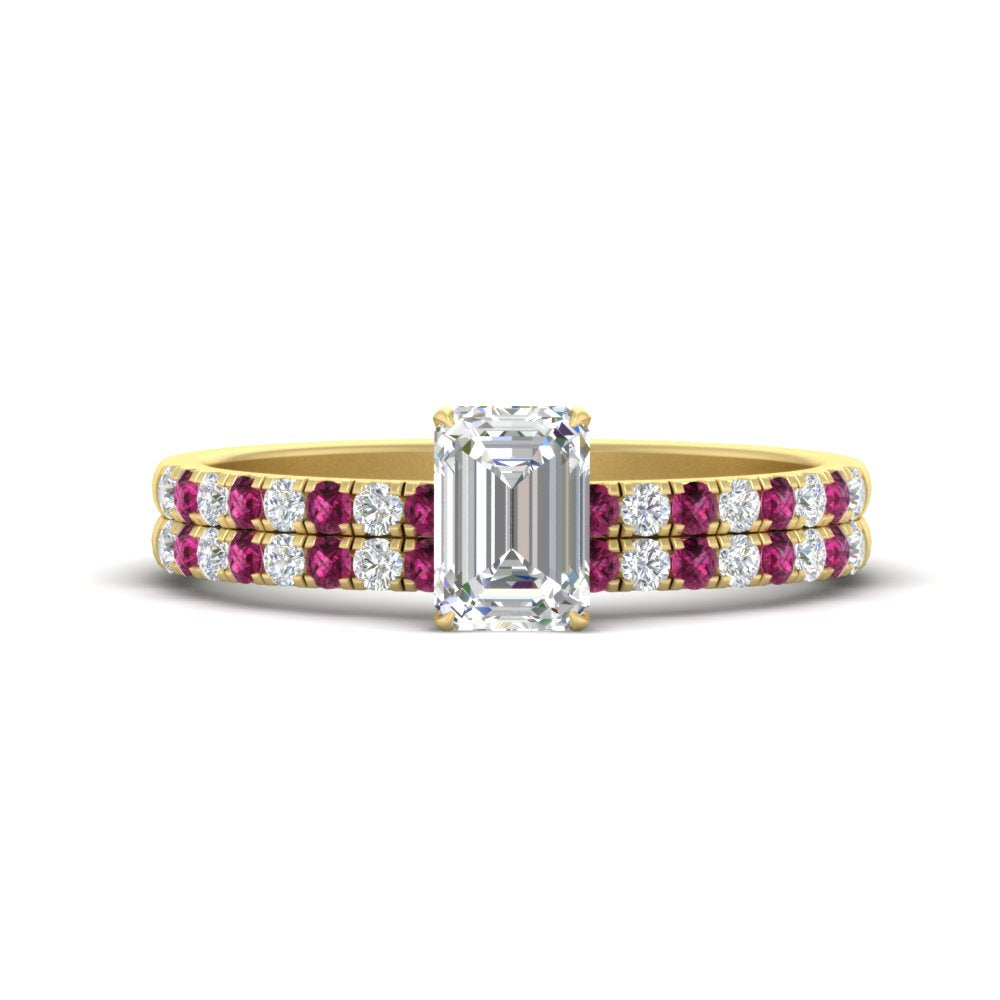 emerald-cut-french-pave-pink-sapphire-wedding-ring-set-in-yellow-gold-FD11408EMGSADRPI-NL-YG_18175000-4407-4bfd-8572-cc4e9d2dccc8?v=1763104421