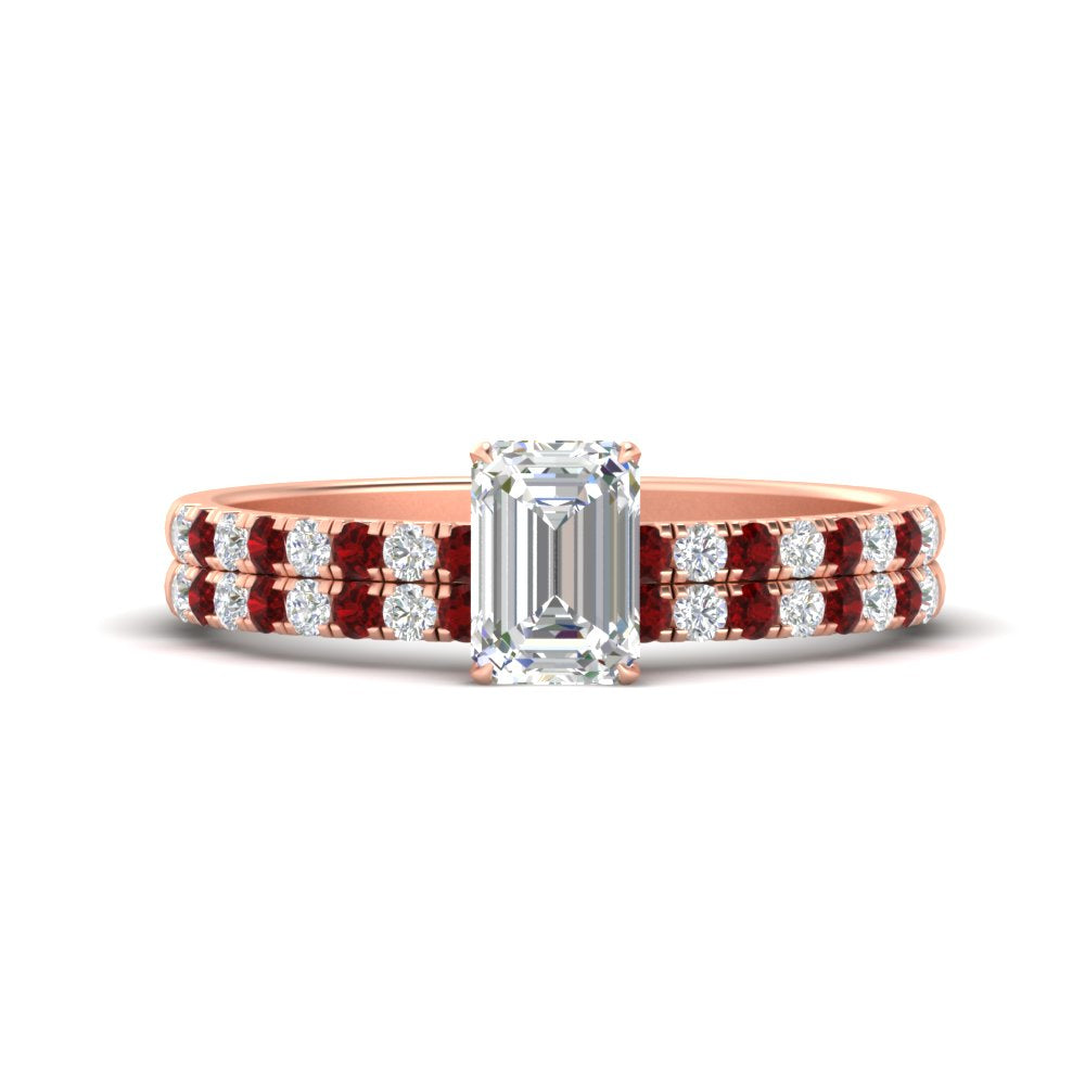 emerald-cut-french-pave-ruby-wedding-ring-set-in-rose-gold-FD11408EMGRUDR-NL-RG?v=1763104251