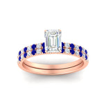 Load image into Gallery viewer, emerald-cut-french-pave-sapphire-wedding-ring-set-in-rose-gold-FD11408EMGSABLANGLE5-NL-RG_214637ba-e241-49d6-ab37-7ee074ba097b?v=1763104421
