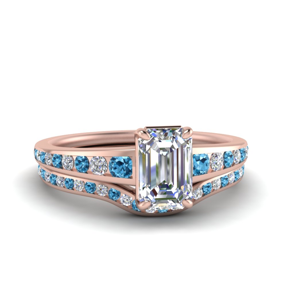 emerald-cut-graduated-channel-diamond-wedding-set-with-blue-topaz-in-FD122866EMGICBLTO-NL-RG