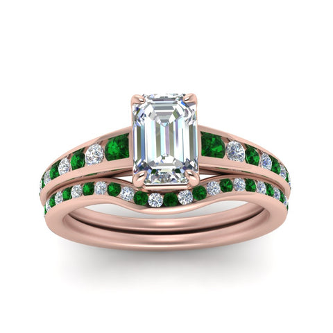 emerald-cut-graduated-channel-diamond-wedding-set-with-emerald-in-FD122866EMGEMGR-NL-RG