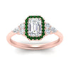 Load image into Gallery viewer, emerald-cut-halo-cluster-accent-emerald-engagement-ring-in-rose-gold-FD10512EMRGEMGRANGLE5-NL-RG_08611356-cfe0-407e-a44f-867efea60847.jpg?v=1770117347