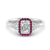 Load image into Gallery viewer, emerald-cut-halo-cluster-accent-pink-sapphire-engagement-ring-in-white-gold-FD10512EMRGSADRPI-NL-WG_55427759-0e66-4919-b062-239b249744ed.jpg?v=1770117348