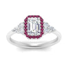Load image into Gallery viewer, emerald-cut-halo-cluster-accent-pink-sapphire-engagement-ring-in-white-gold-FD10512EMRGSADRPIANGLE5-NL-WG_4fc5ae6c-caac-4a38-b3d1-9c992920c6b8.jpg?v=1770117347