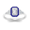 Load image into Gallery viewer, emerald-cut-halo-cluster-accent-sapphire-engagement-ring-in-white-gold-FD10512EMRGSABLANGLE5-NL-WG_7a441c70-5746-4eb6-9dde-0e70ba1b1a09.jpg?v=1770117347