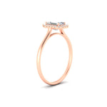 Load image into Gallery viewer, emerald-cut-halo-diamond-engagement-ring-in-rose-gold-FD-9710EMR-NL-RG
