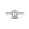 Load image into Gallery viewer, emerald-cut-halo-diamond-engagement-ring-in-white-gold-FD-9710EMR-NL-WG-GS