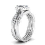 Load image into Gallery viewer, emerald-cut-halo-diamond-infinity-bridal-set-in-white-gold-FD9212EM-NL-WG-B2.jpg
