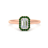 Load image into Gallery viewer, emerald-cut-halo-emerald-engagement-ring-in-rose-gold-FD-9710EMRGEMGR-NL-RG