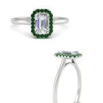 Load image into Gallery viewer, emerald-cut-halo-emerald-engagement-ring-in-white-gold-FD-9710EMRGEMGR-NL-WG
