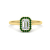Load image into Gallery viewer, emerald-cut-halo-emerald-engagement-ring-in-yellow-gold-FD-9710EMRGEMGR-NL-YG