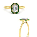 Thumbnail 47 - emerald-cut-halo-emerald-engagement-ring-in-yellow-gold-FD-9710EMRGEMGR-NL-YG