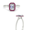 Load image into Gallery viewer, emerald-cut-halo-pink-sapphire-engagement-ring-in-white-gold-FD-9710EMRGSADRPI-NL-WG
