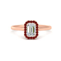 Thumbnail 50 - emerald-cut-halo-ruby-engagement-ring-in-rose-gold-FD-9710EMRGRUDR-NL-RG