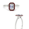 Load image into Gallery viewer, emerald-cut-halo-ruby-engagement-ring-in-white-gold-FD-9710EMRGRUDR-NL-WG