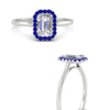 Load image into Gallery viewer, emerald-cut-halo-sapphire-engagement-ring-in-white-gold-FD-9710EMRGSABL-NL-WG
