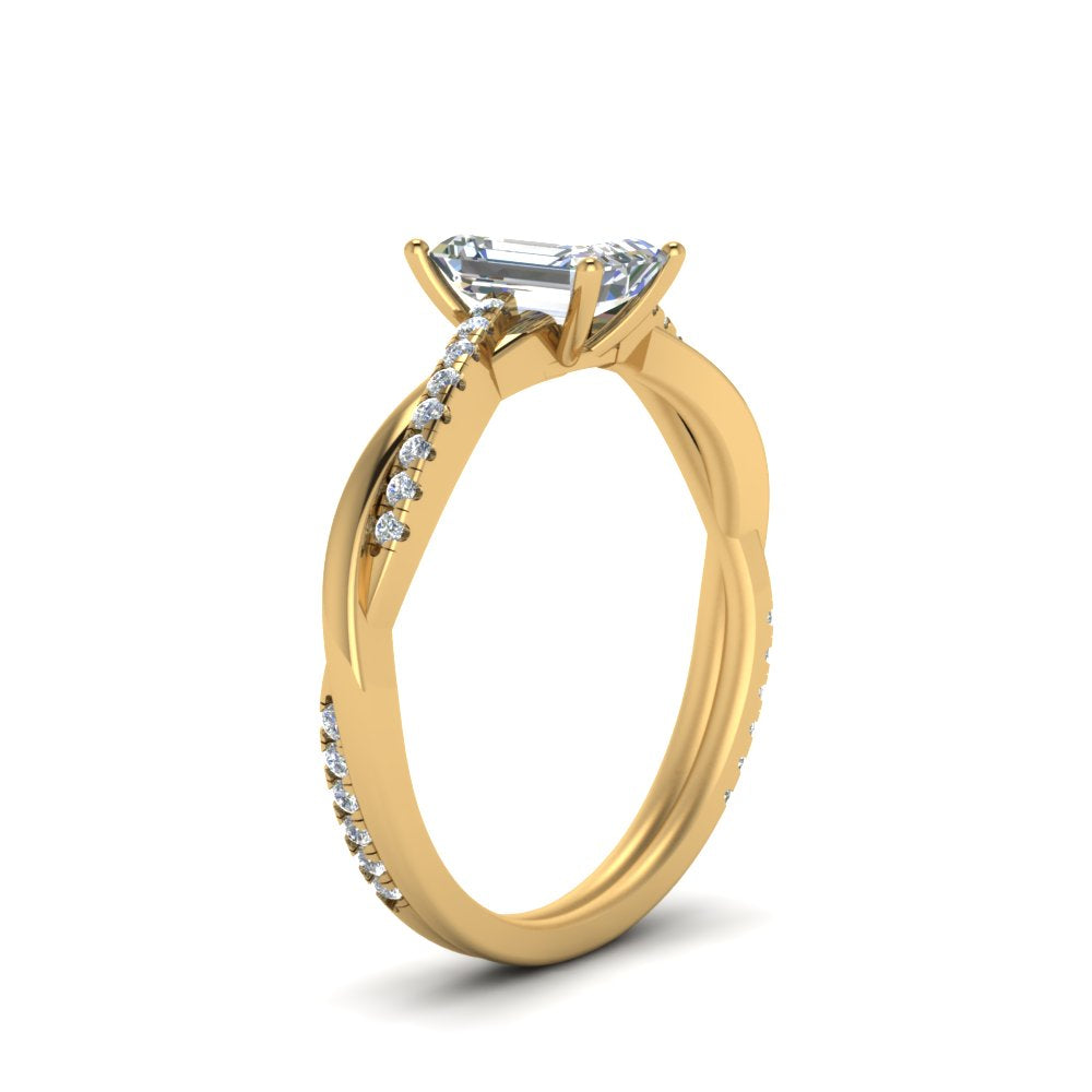 emerald-cut-infinity-twist-diamond-engagement-ring-in-yellow-gold-FD8253EMRHAND-NL-YG