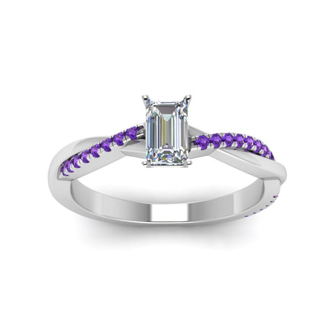 emerald-cut-infinity-twist-diamond-engagement-ring-with-violac-topaz-in-14K-white-gold-FD8253EMRGVITO-NL-WG
