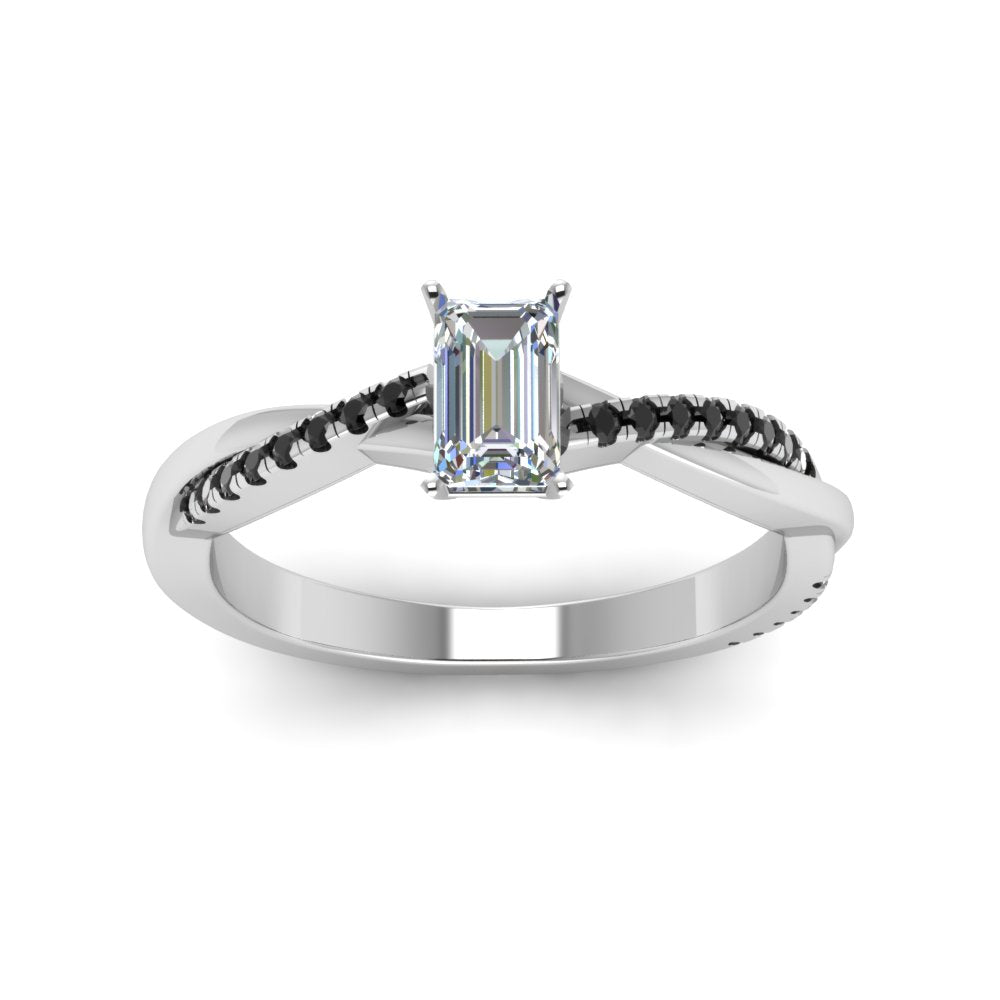 emerald-cut-infinity-twist-engagement-ring-with-black-diamond-in-14K-white-gold-FD8253EMRGBLACK-NL-WG