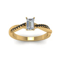 Thumbnail 77 - emerald-cut-infinity-twist-engagement-ring-with-black-diamond-in-14K-yellow-gold-FD8253EMRGBLACK-NL-YG