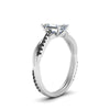 Load image into Gallery viewer, emerald-cut-infinity-twist-engagement-ring-with-black-diamond-in-14K-white-gold-FD8253EMRGBLACK-NL-WG