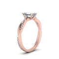 Thumbnail 4 - emerald-cut-natural-diamond-twisted-vine-proposal-ring-in-rose-gold-FD-8253EMRANGLE2-NL-RG