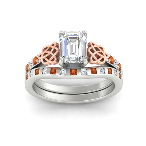 emerald-cut-orange-sapphire-celtic-two-tone-bridal-matching-set-in-white-gold-fdens2255emgsaorangle5-nl-wg-ws4.jpg