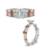 Load image into Gallery viewer, emerald-cut-orange-sapphire-floating-marquise-accent-ring-with-eternity-wedding-band-in-white-gold-FDEWB9398EMGSAORANGEL3-NL-WG_609cc7e3-2379-4518-ba96-c2011c8854cf.jpg?v=1758802042

