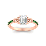 Load image into Gallery viewer, emerald-cut-petite-pave-emerald-fancy-engagement-ring-for-women-in-rose-gold-fdenr8061emgemgrangle5-nl-rg_a7d51fa1-1454-48e5-8550-8aefb8363a04?v=1757495013
