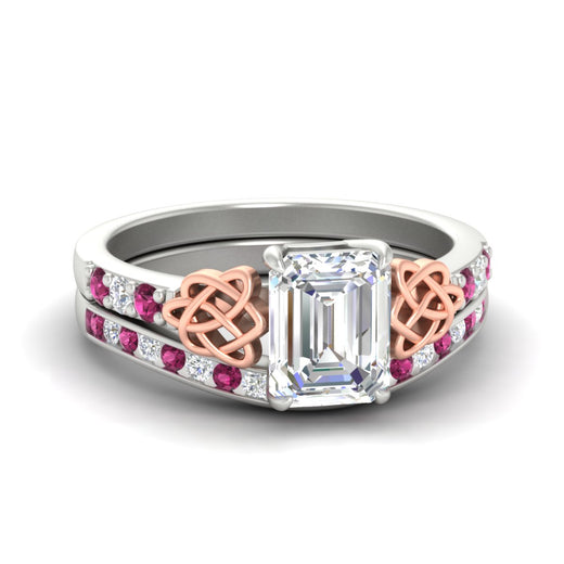 emerald-cut-pink-sapphire-channel-band-celtic-bridal-set-in-white-gold-fdens2255emgsadrpisleep-nl-wg-ws2