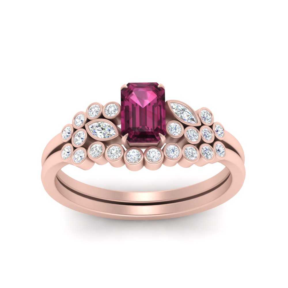 emerald-cut-pink-sapphire-cluster-wedding-set-in-rose-gold-FDENS3110EMGSADRPI-NL-RG.jpg