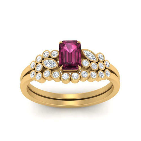 emerald-cut-pink-sapphire-cluster-wedding-set-in-yellow-gold-FDENS3110EMGSADRPI-NL-YG.jpg